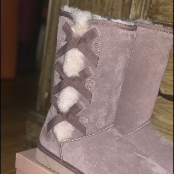 DONATED💥Koolaburra by Ugg, Grey/Purple Mid-calf Boots, Sz 9, NWOB - Picture 6 of 10